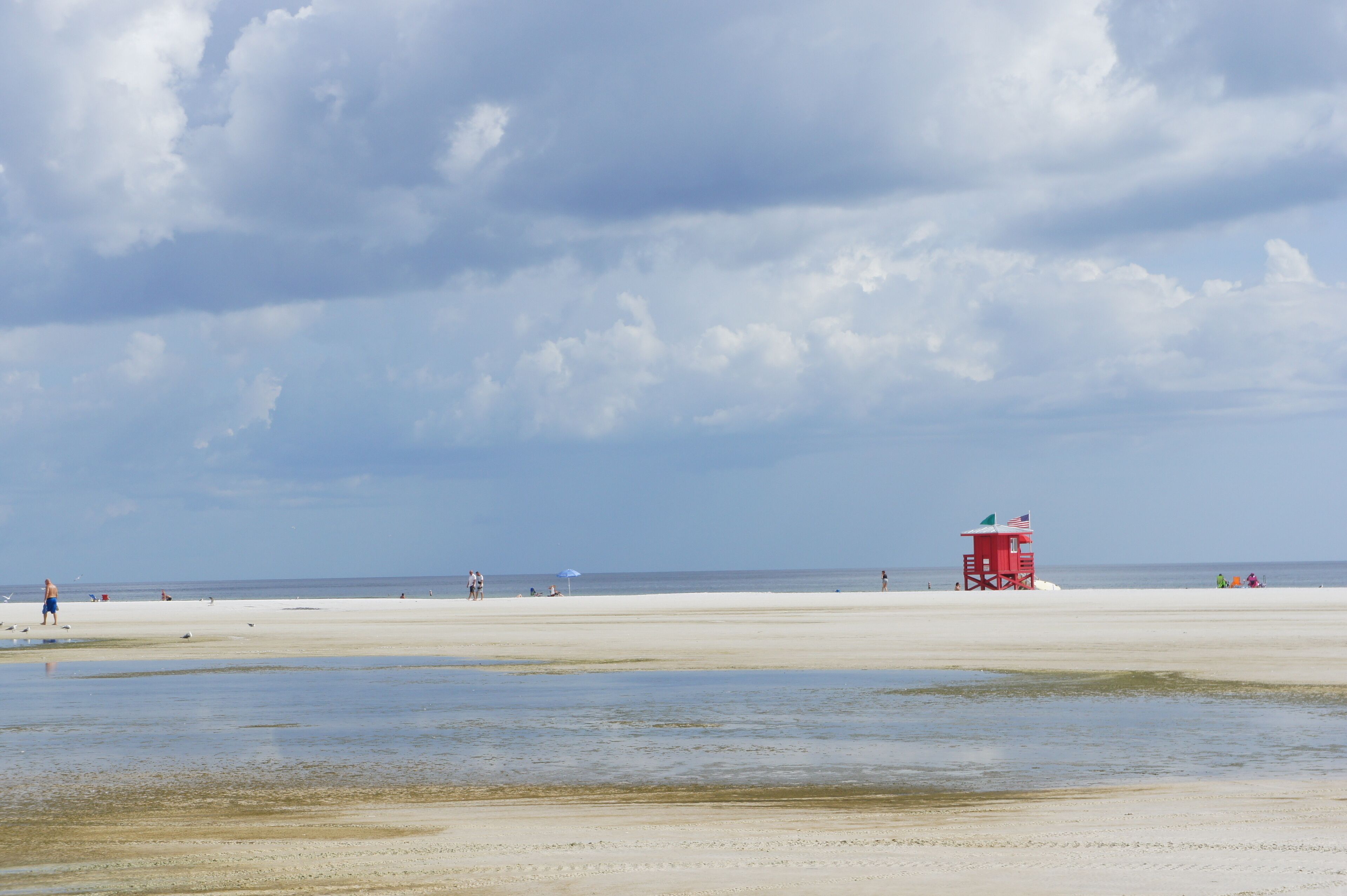 Sun loungers, beach towels