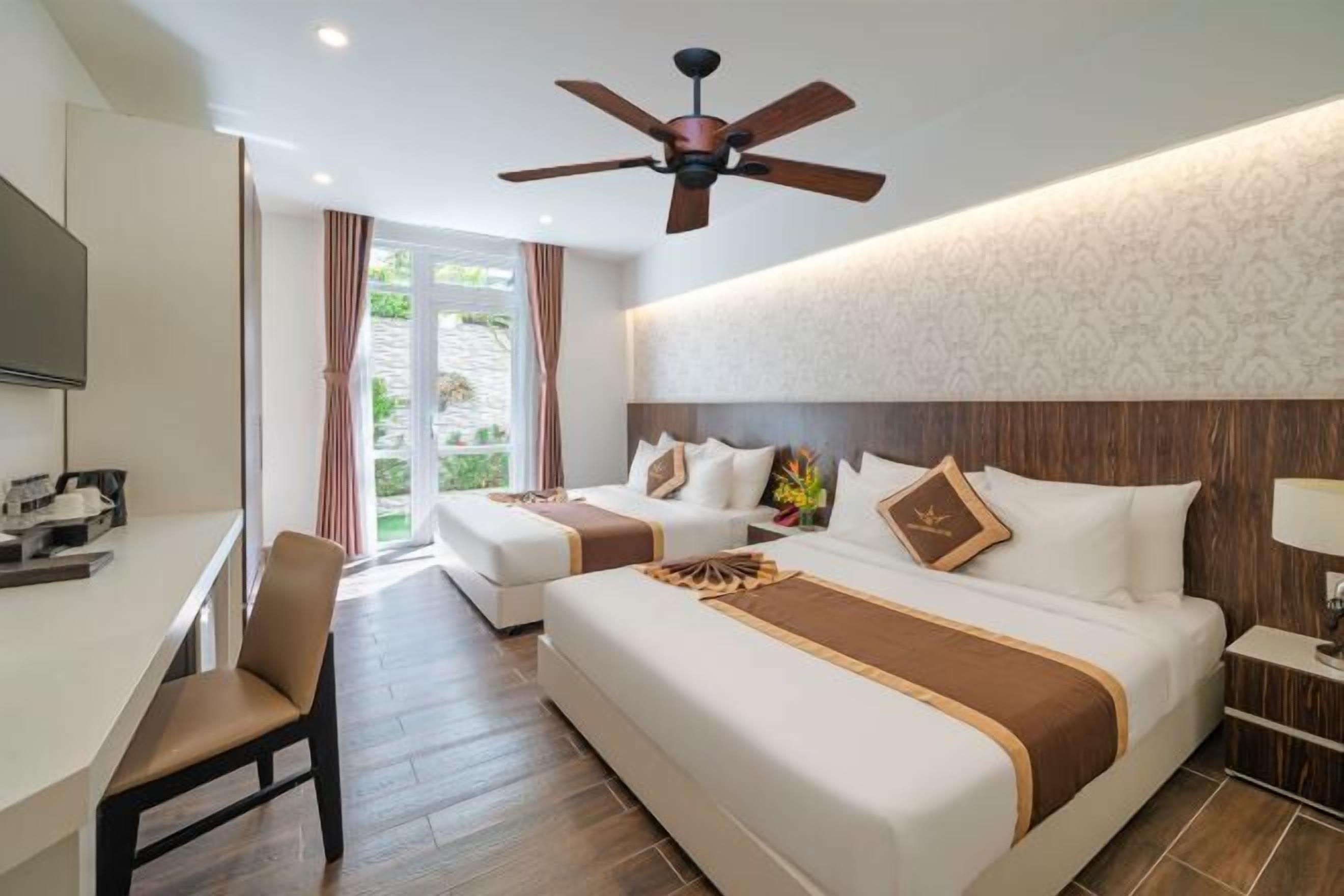 Ropa de cama de alta calidad y artículos del minibar gratis 