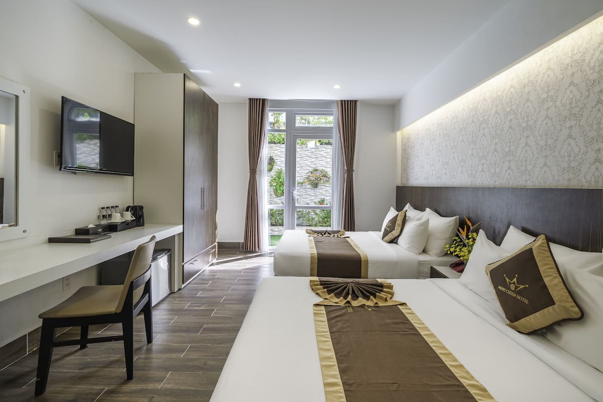 family room | premium bedding, free minibar items, blackout curtains, soundproofing