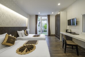 Ropa de cama de alta calidad y artículos del minibar gratis