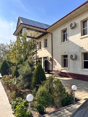 Fassade der Unterkunft