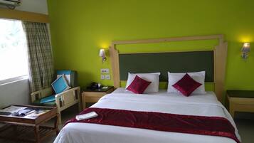 Värdeförvaringsskåp på rummet, skrivbord och gratis wi-fi