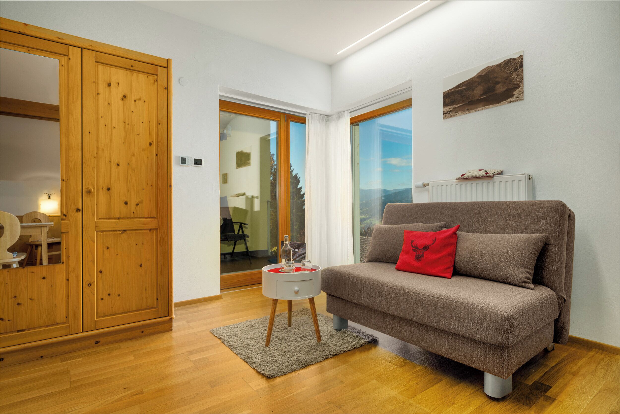 Doppelzimmer | Verdunkelungsvorhänge, kostenlose Babybetten, kostenloses WLAN