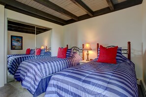 2 chambres, accès au Wi-Fi (inclus), literie fournie