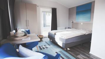 Townhouse, 1 Tempat Tidur Double, Bebas Asap Rokok | Area keluarga | TV LED