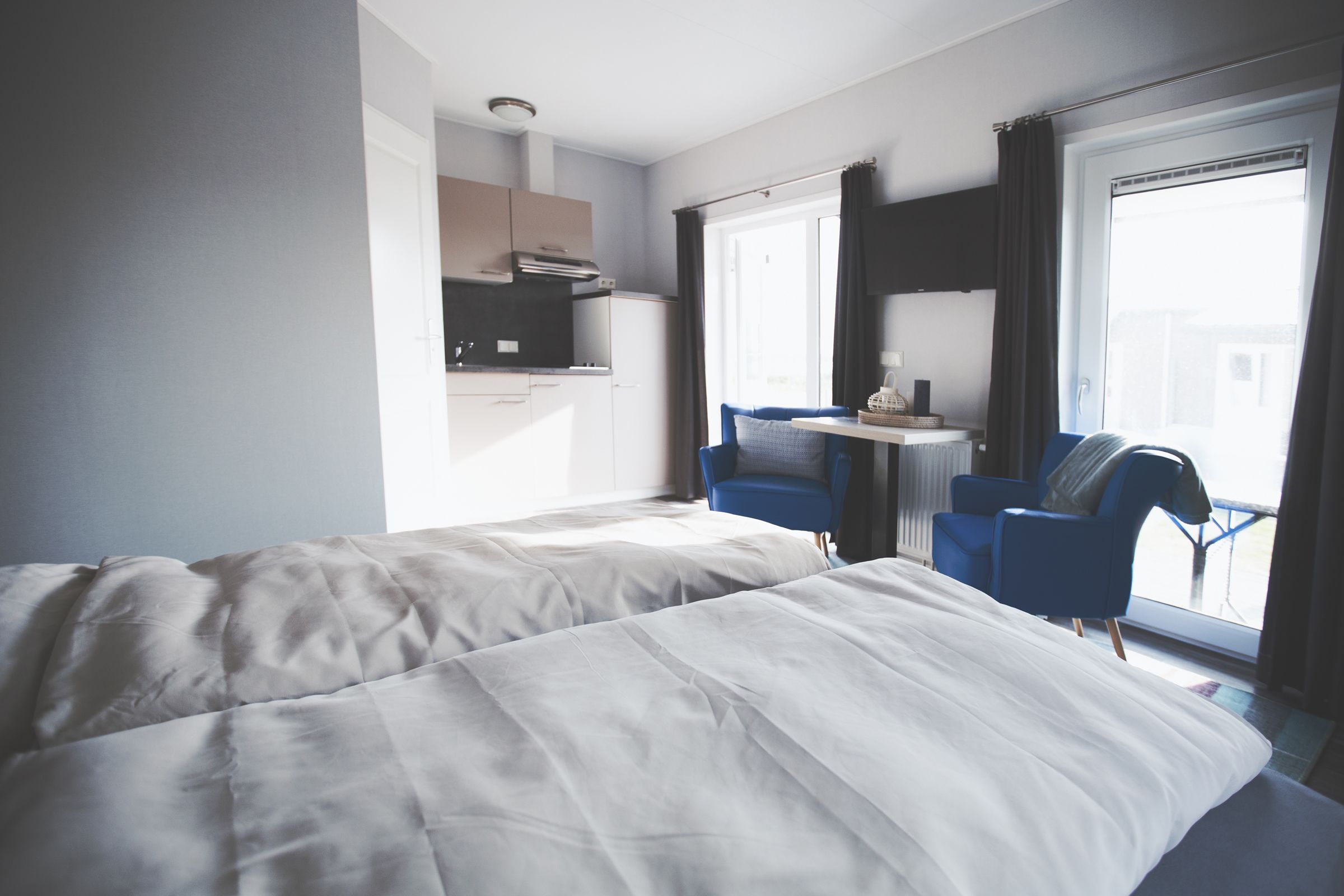 Townhome, 1 Double Bed, Non Smoking | Living area | LED TV