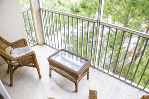 Family Condo, Private Pool, Garden Area | Balcony view