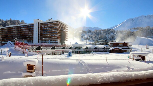 Exterior - Renovated studio 3 pers, south-facing with balcony in La Plagne (La Plagne)