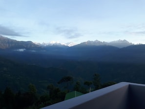 Vista del balcón