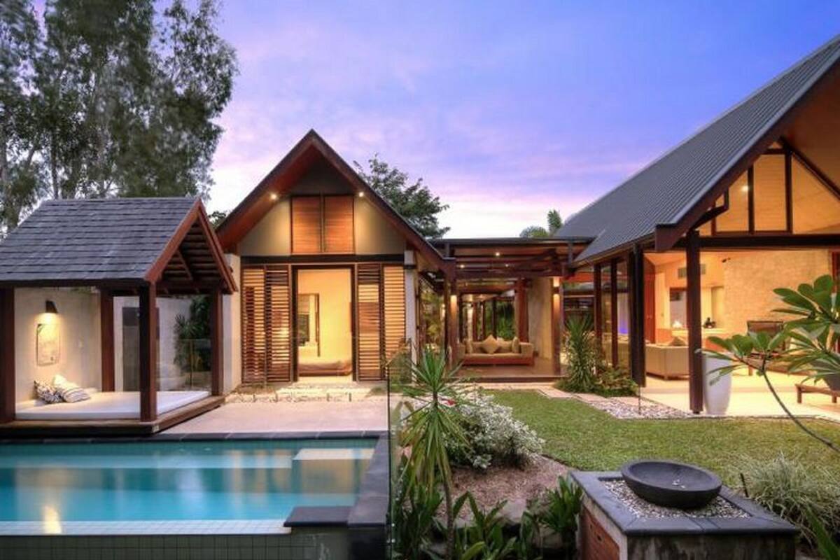 Villa luxueuse, 3 chambres, piscine privée, vue sur le jardin | Vue sur le jardin