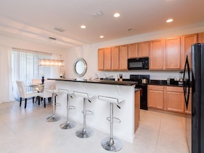 Breakfast area