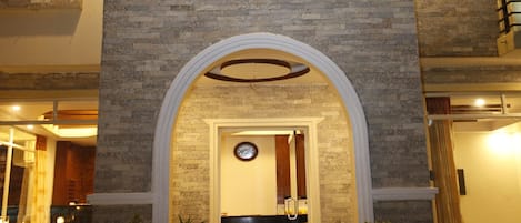Front of property – evening/night