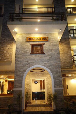 Front of property – evening/night - Durbar Suite (Pokhara)