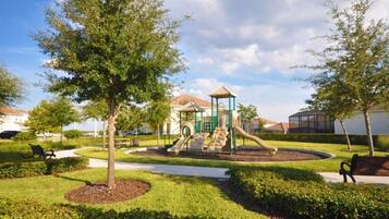 Family Villa, Hot Tub, Garden Area | Garden view