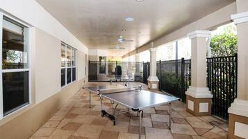 Family Villa, Hot Tub, Garden Area | Sports facility