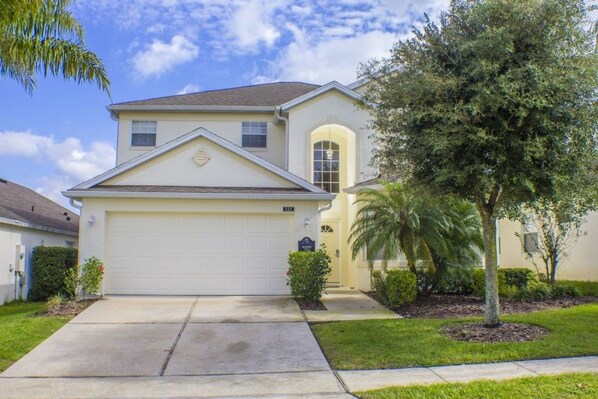 Majoituspaikan julkisivu