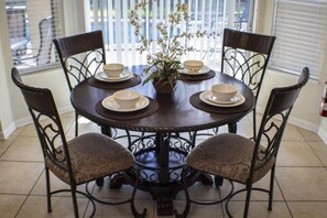 Family Villa, Hot Tub, Garden Area | Breakfast area