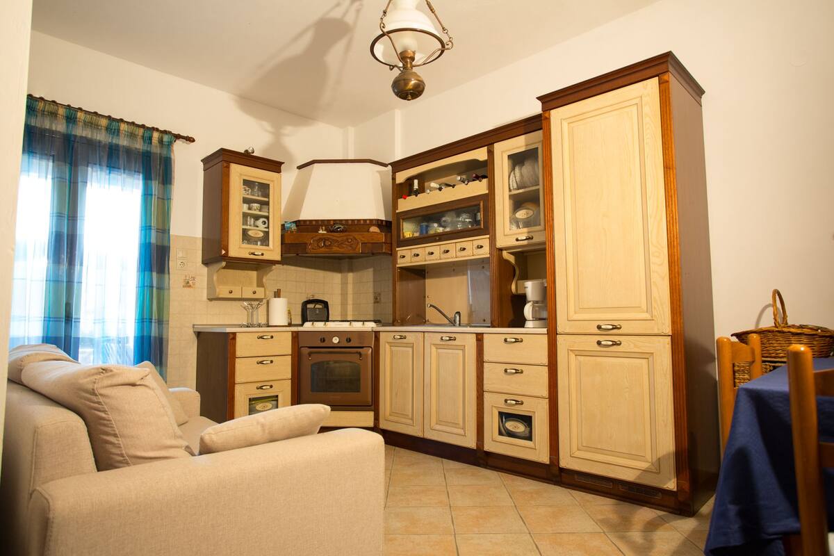 Apartment, 1 Double Bed with Sofa bed | Living area | TV