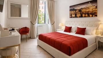 Superior Double Room, 1 Bedroom, Private Bathroom | 1 bedroom, down comforters, in-room safe, desk