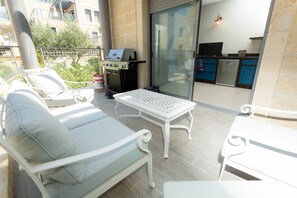 Departamento Deluxe, 3 habitaciones | Balcón