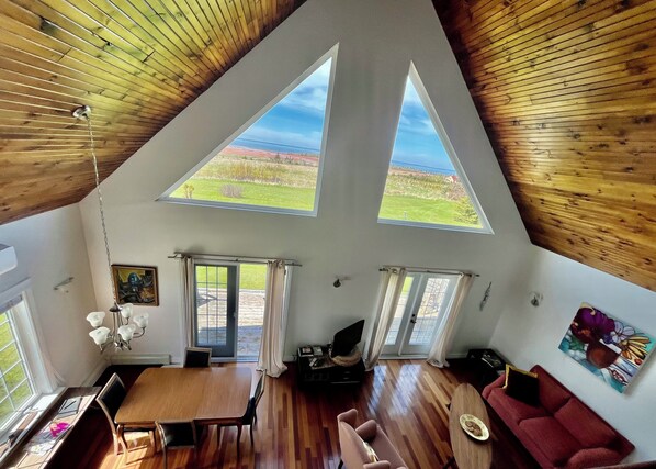 Télévision, lecteur de DVD, livres, vidéothèque