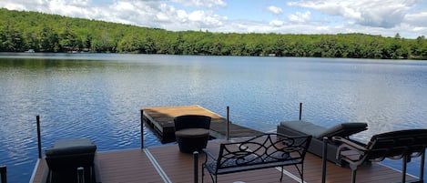View of Lake and Dock