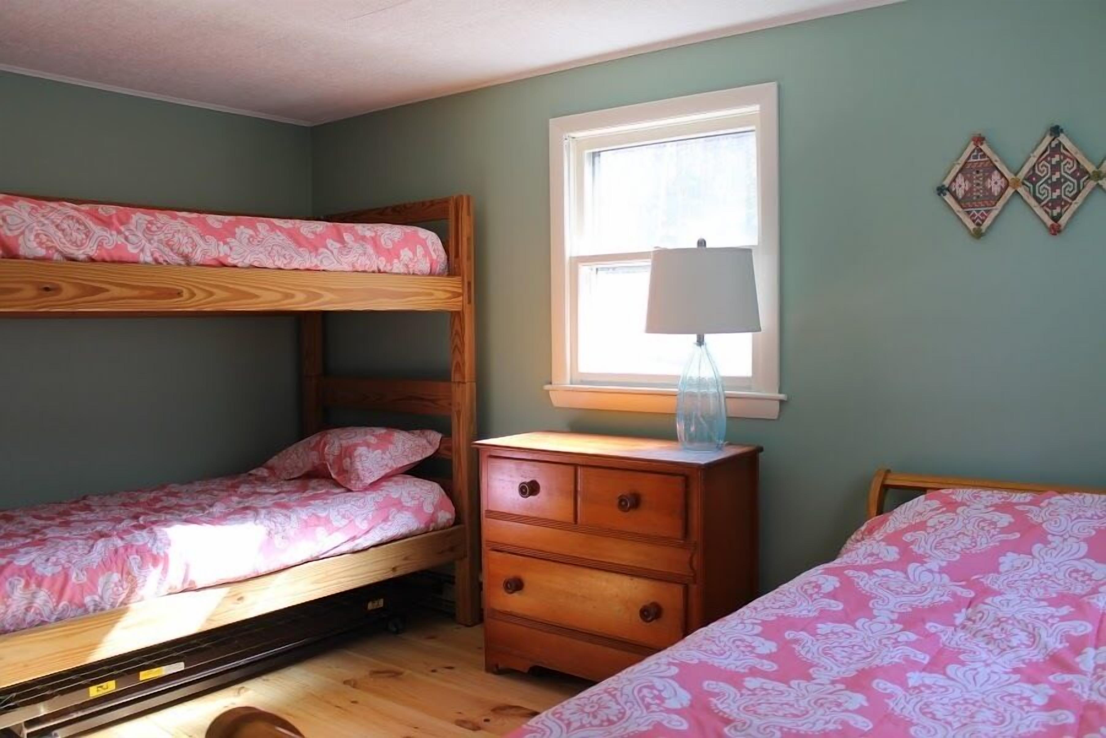 Bunk Beds with a day bed and trundle bed
