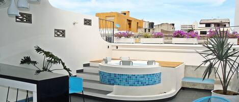 Enceinte de l’hébergement