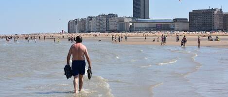 Accommodatie ligt op het strand