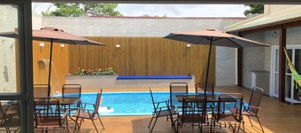 Beautiful house with swimming pool 400m from the beach of Campeche.