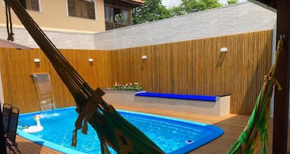 Beautiful house with swimming pool 400m from the beach of Campeche.