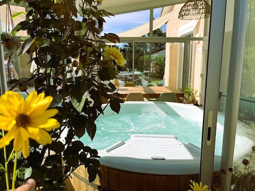 Cottage Bien-être Jacuzzi Piscine Chauffée Privée