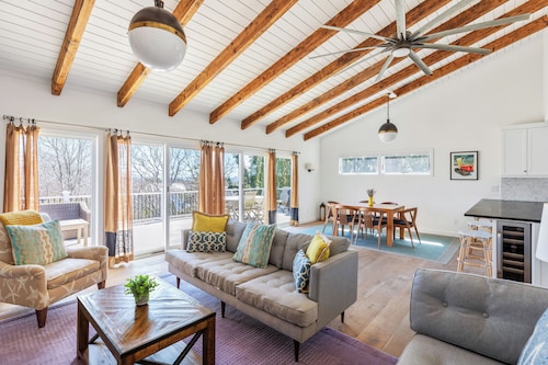 Chic Coastal Cottage In Hither Hills, Montauk. Private Ocean Access