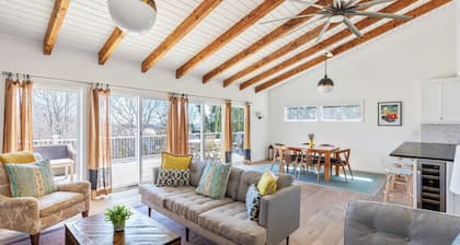 Chic Coastal Cottage In Hither Hills, Montauk. Private Ocean Access