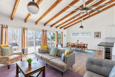 Chic Coastal Cottage In Hither Hills, Montauk. Private Ocean Access