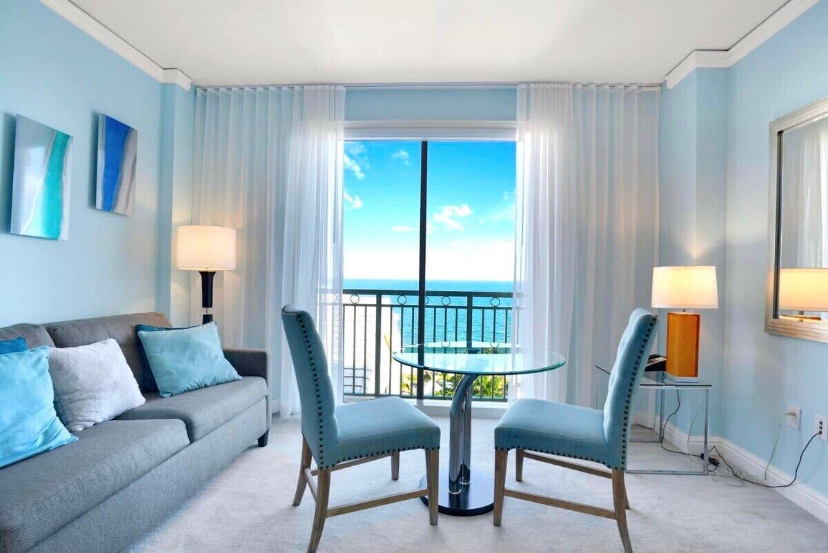 Flat-screen TV, offices