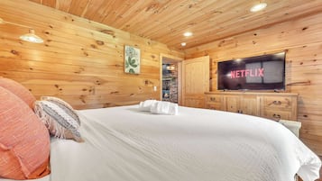 4 habitaciones, tabla de planchar con plancha, wifi y ropa de cama