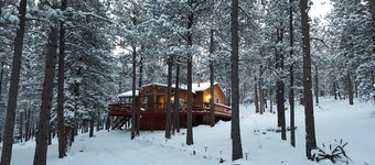 Skovklædte 5 Acre Cool Peaceful Mountain Cabin Retreat