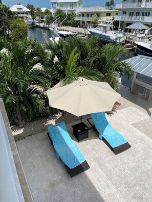 Terrace/patio - Beautiful vacation home in the heart of Islamorada , Florida Keys (Islamorada)
