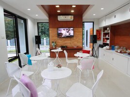 Sala de estar en el lobby