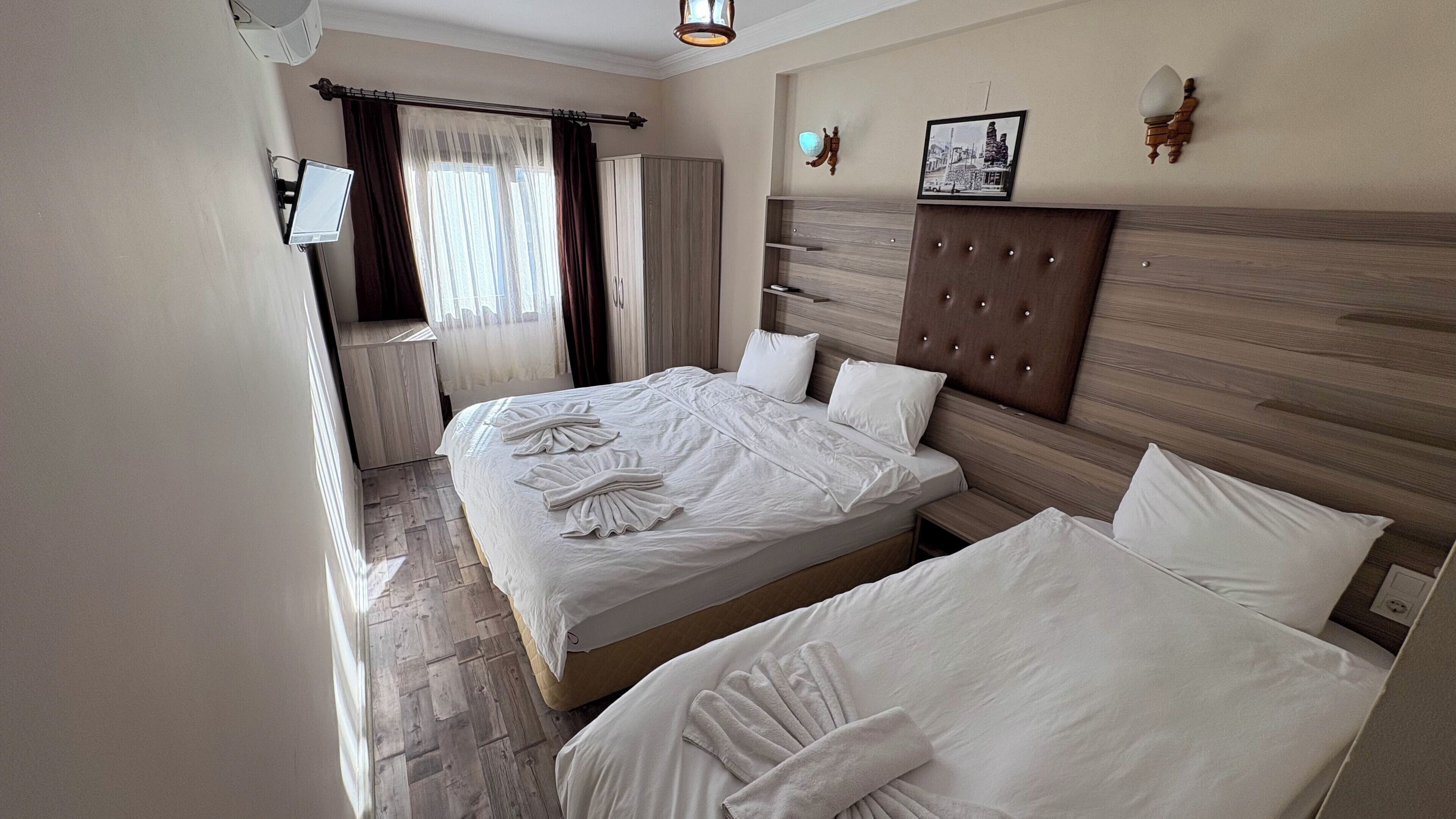 Wifi gratis y ropa de cama 