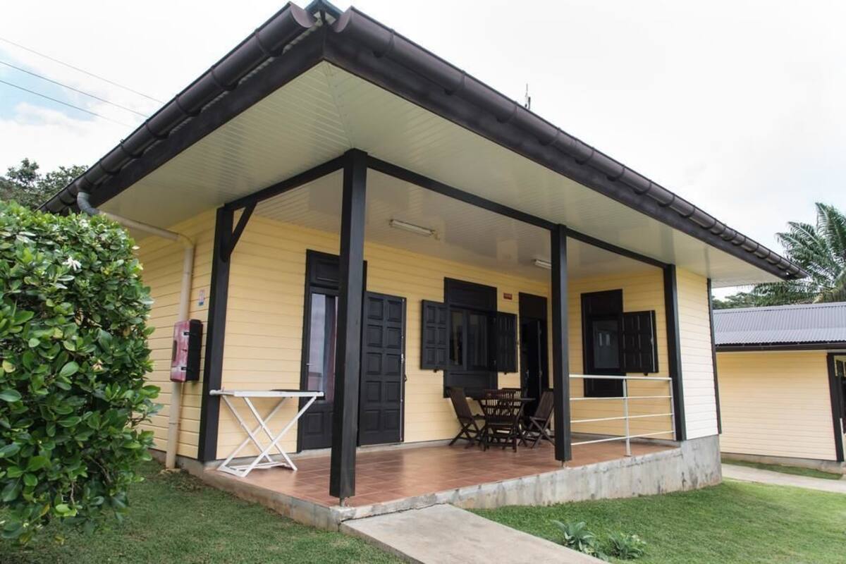 Family Chalet, 2 Double Beds, Non Smoking | 2 bedrooms, blackout drapes, iron/ironing board, rollaway beds