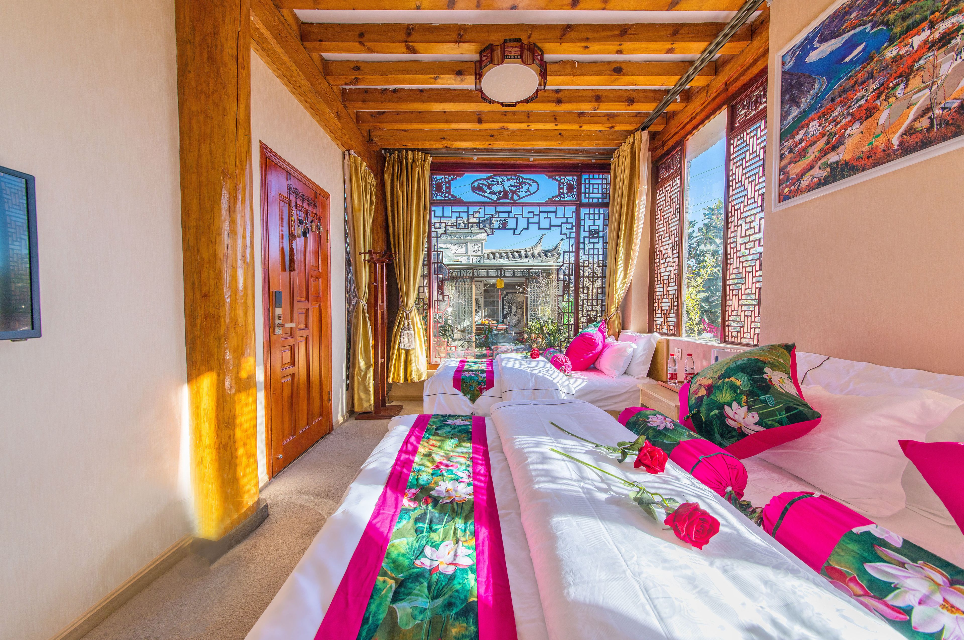 Familienzimmer, Mehrere Betten, Raucher | Bettwäsche aus ägyptischer Baumwolle, hochwertige Bettwaren