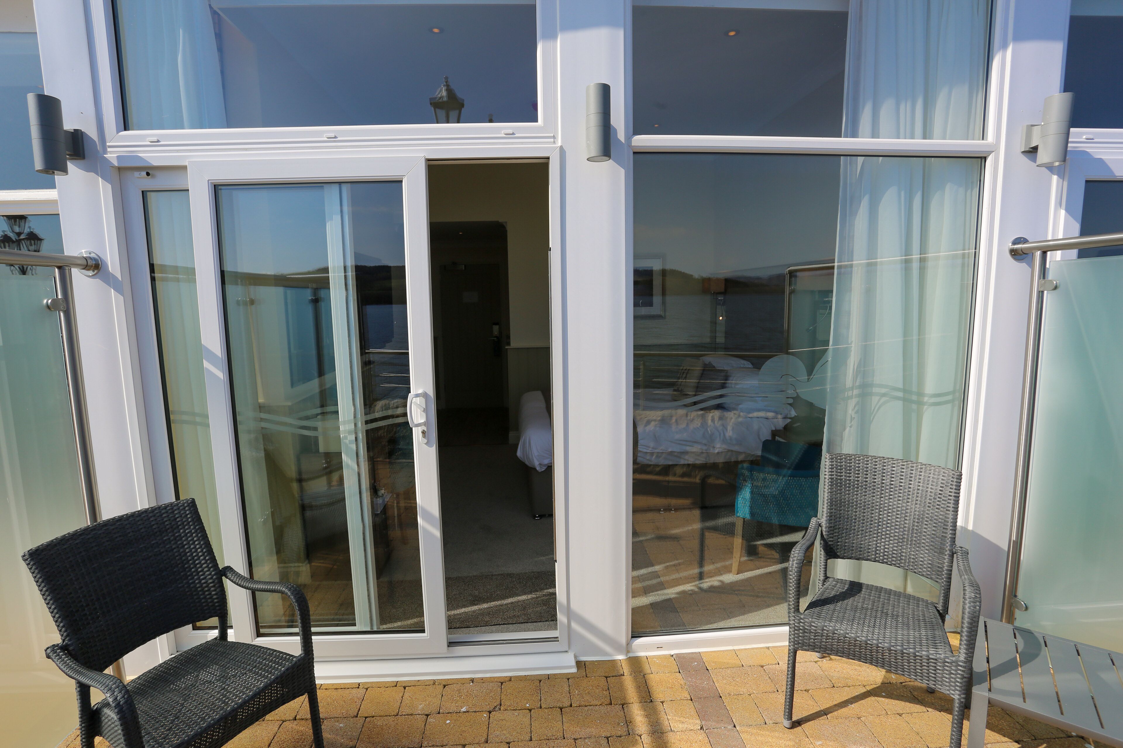 deluxe double room | terrace/patio