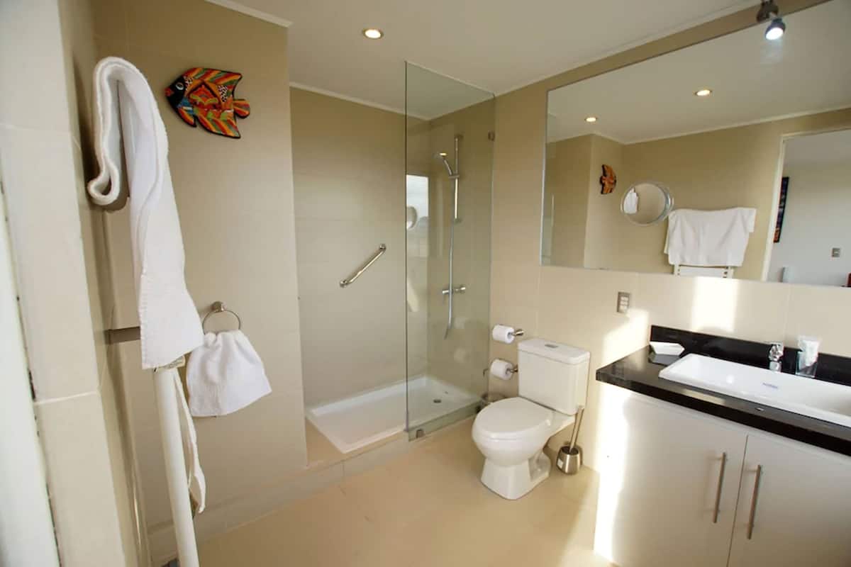 triple room, 1 bedroom, private bathroom | bathroom | shower, slippers, towels