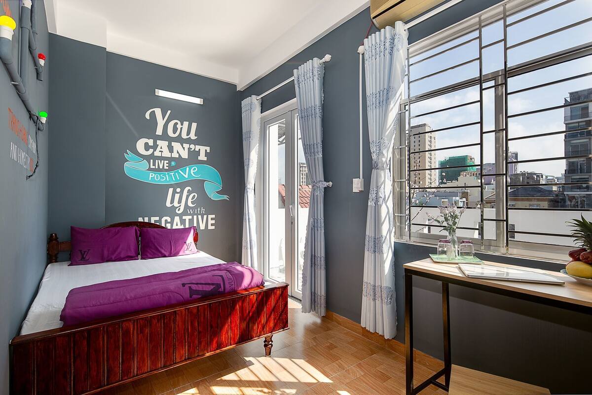 Standard Double Room | Desk, soundproofing, WiFi (free)