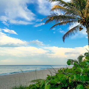 Beach nearby, sun-loungers, beach towels - Surf Road Cottage Unit 1 - at the beach (Boynton Beach)