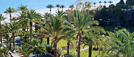 Overnatningsstedets område