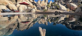 Joshua Tree Retreat, Private Pool, Garden and Cave-inspired-Private Estate