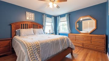 3 多间卧室、免费 WiFi、床单